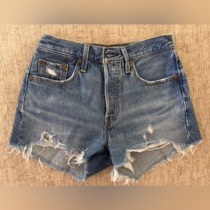 Levi 501 Cutoff Shorts size 25